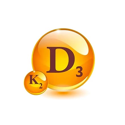 Vitamins D3 and K2