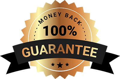 100% MONEY BACK GUARANTEE