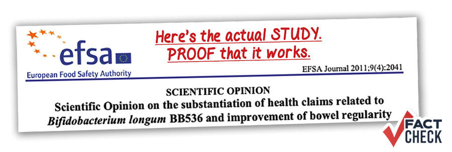 Here's the actual STUDY. PROOF that it works.