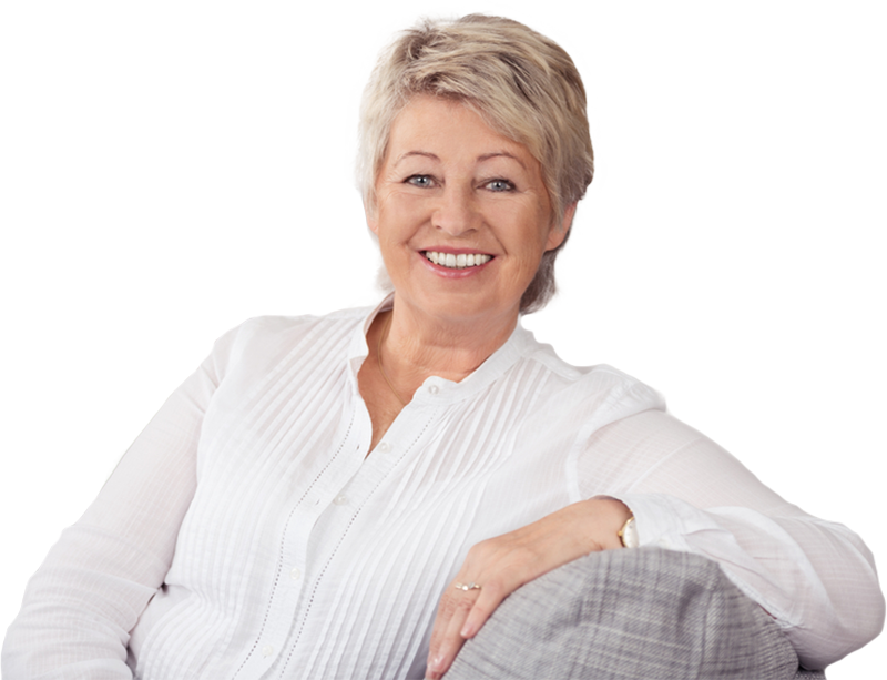 Smiling woman