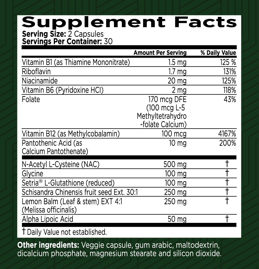 Supplement facts